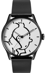 Tintin Watch - Tintin in Monochrome
