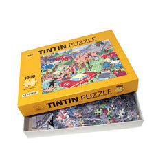 Tintin Car Rallye Puzzle 1000 Pieces