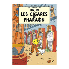 Les Cigares du Pharaon Tintin Postcard