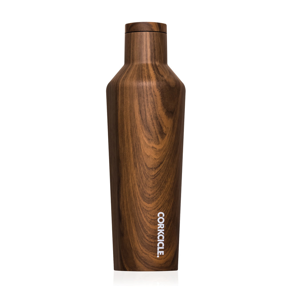 Corkcicle Walnut Wood Bottle 475ml