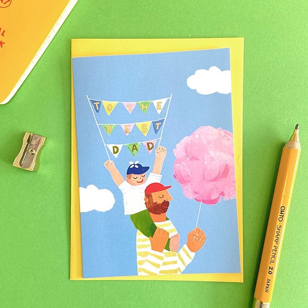 To The Best Dad Fathers Day Card