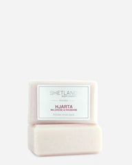 Hjarta Wild Rose and Rhubarb Soap Bar