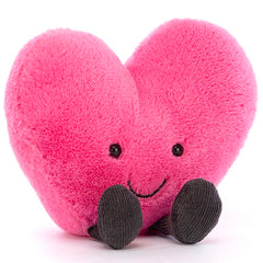 Jellycat Amuseable Hot Pink Heart Little