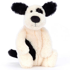 Bashful Black And Cream Puppy Small