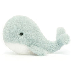 Wavelly Whale Grey
