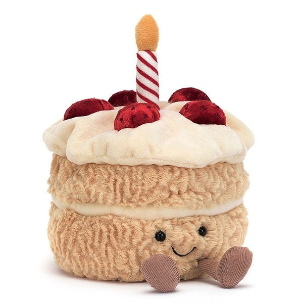  Amuseables ケーキ型ぬいぐるみ Jellycat Amuseable Birthday Cake - Paper Tiger