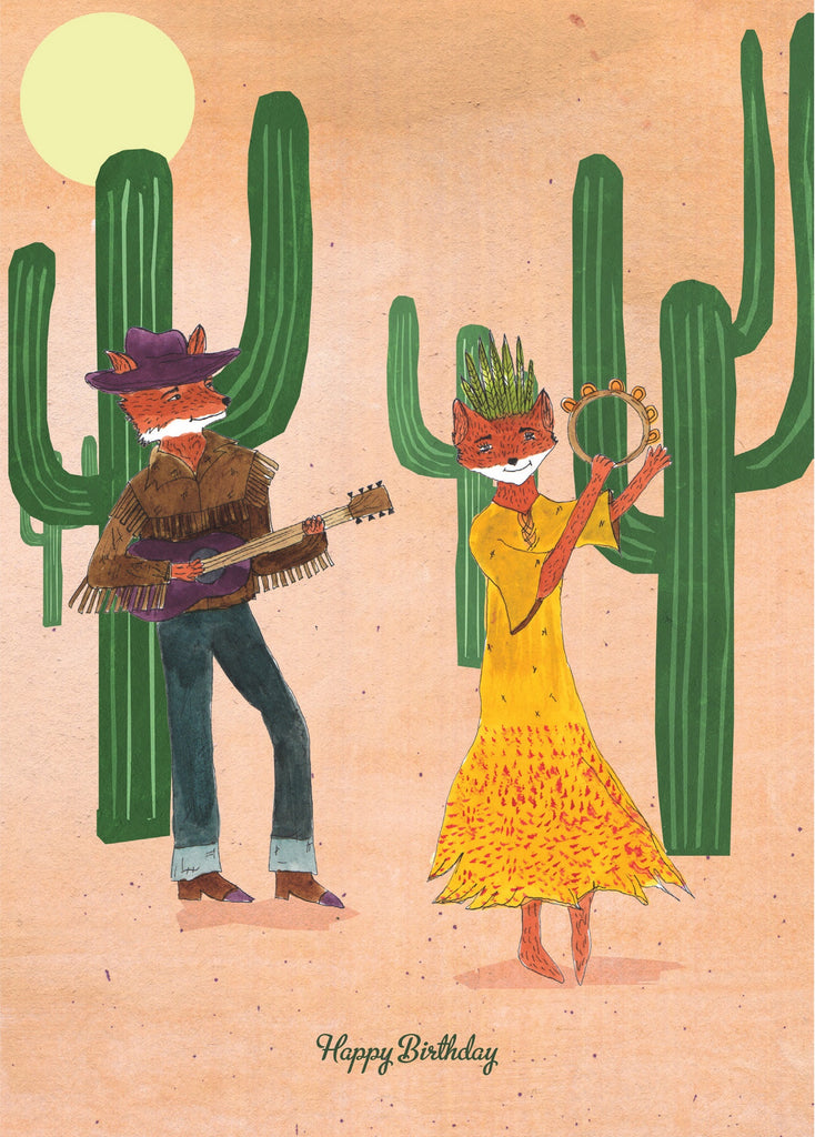 Cowboy Fox Card