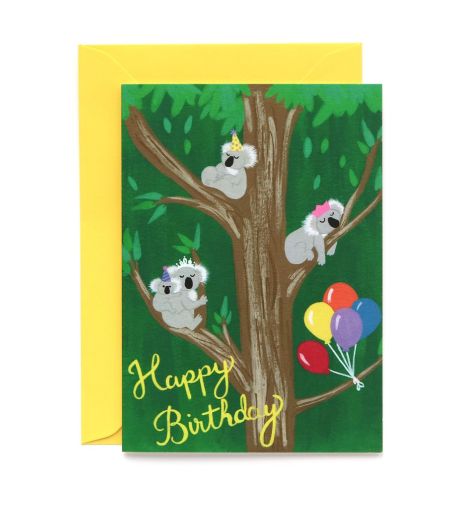 Koala Party Card