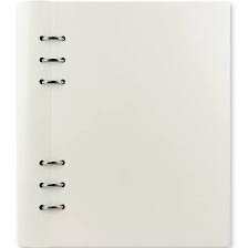 Filofax Clipbook Classic Monochrome A5 White