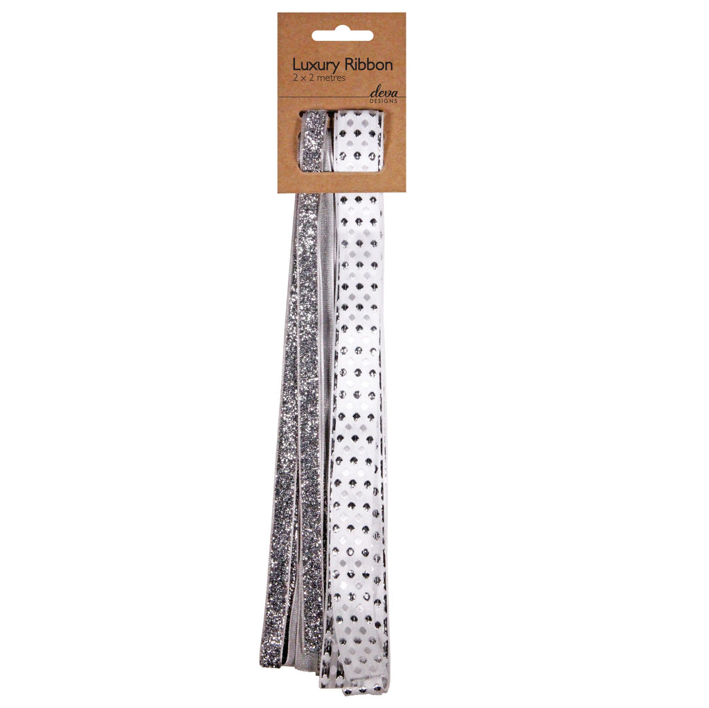 Silver Duo Ribbons