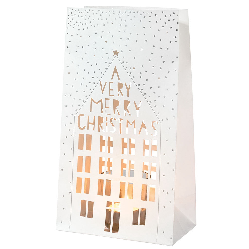 A Very Merry Christmas Light Bag Set of 2