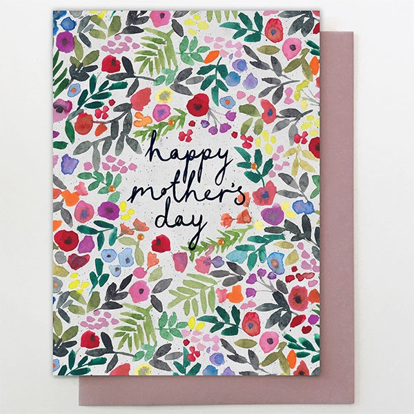 All Over Floral Mother's Day Card