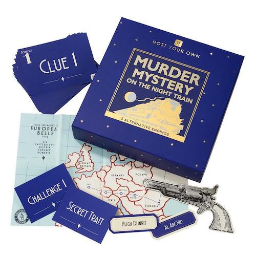 Murder Mystery Train Game