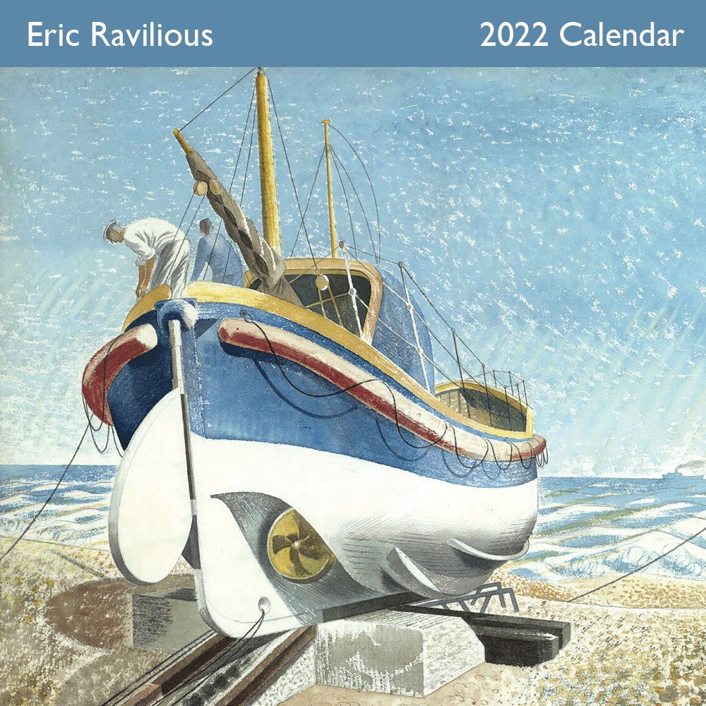 2022 The Art Of Eric Ravilious Wall Calendar Paper Tiger