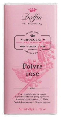 Dolfin Dark Chocolate With Pink Peppercorns