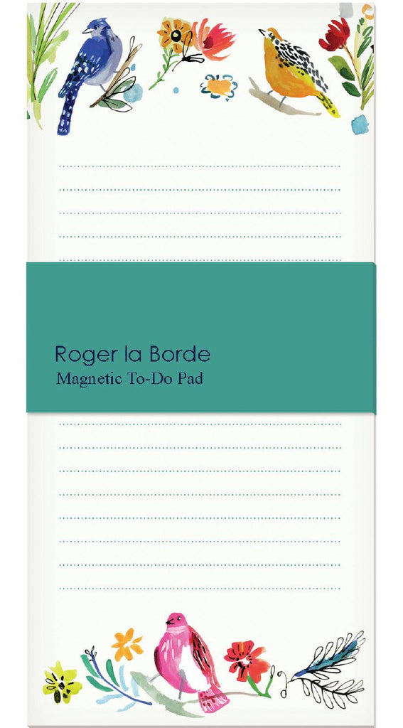 Bird Life Magnetic To-Do Pad
