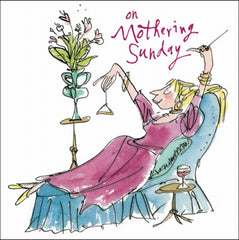 Quentin Blake on Mothering Sunday Card