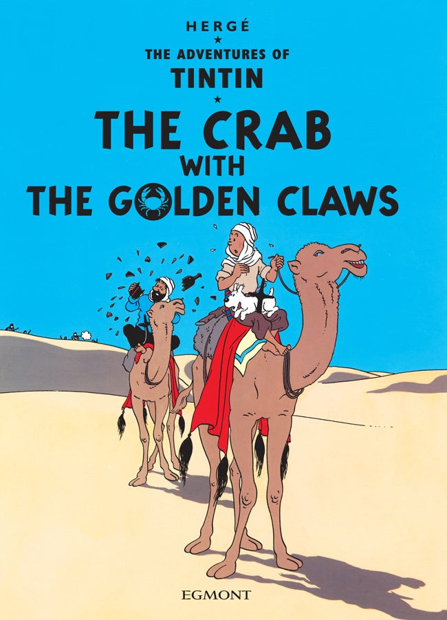 The Crab with the Golden Claws Tintin Postcard
