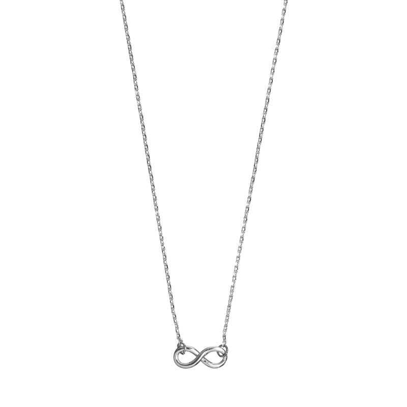 New Infinity Necklace Silver