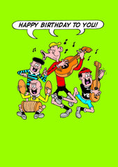 Happy Birthday To You Beano Card