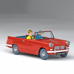 Tintin 1/24th Scale Red Triumph From The Black Island