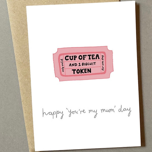 Happy You Are My Mum Day Card