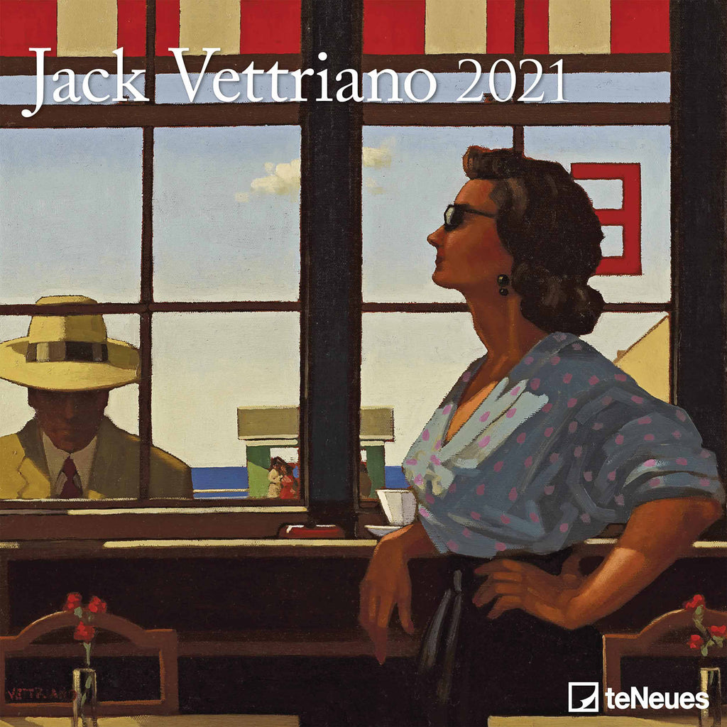 Jack Vettriano Grid Calendar Paper Tiger