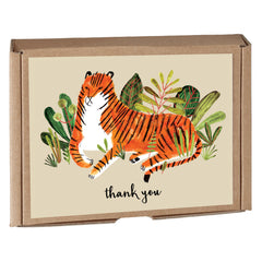 Big Cats Thank You Notecard Box