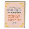 Fruit Cocktail Birthday Week Card