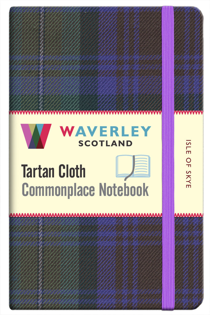 Tartan Cloth Notebook- Isle of Skye