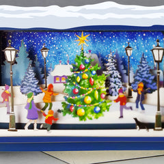 Town Skating Pop-Up Card