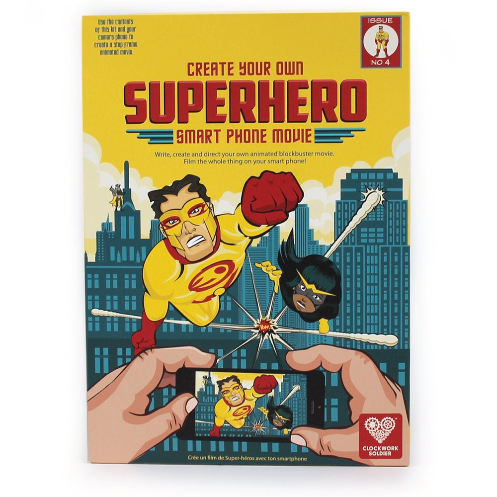 Create Your Own Superhero Smart Phone Movie