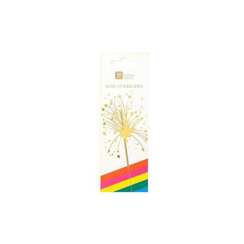 Mini Rainbow Sparklers Pack of 10