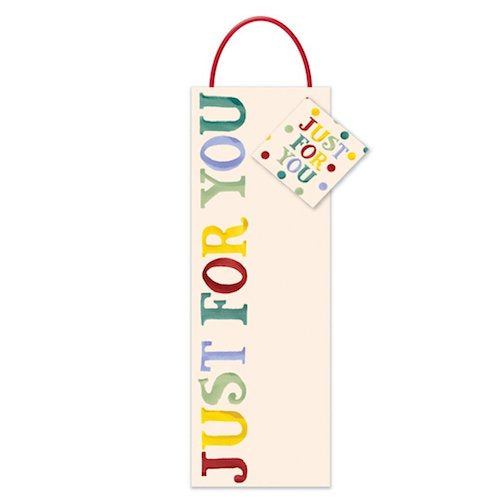 Emma Bridgewater Just For You Bottle Gift Bag