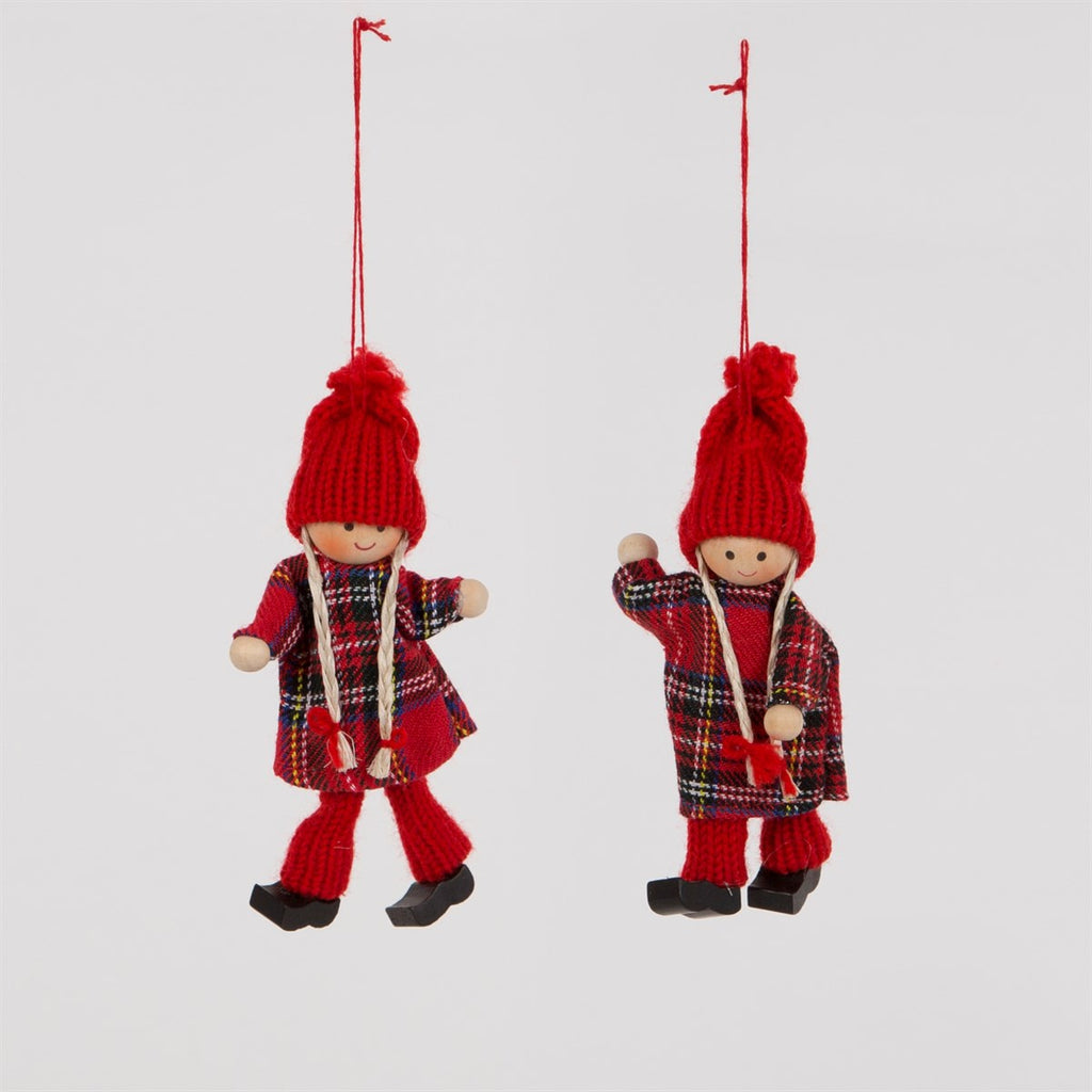 Retro Doll Hanging Decoration