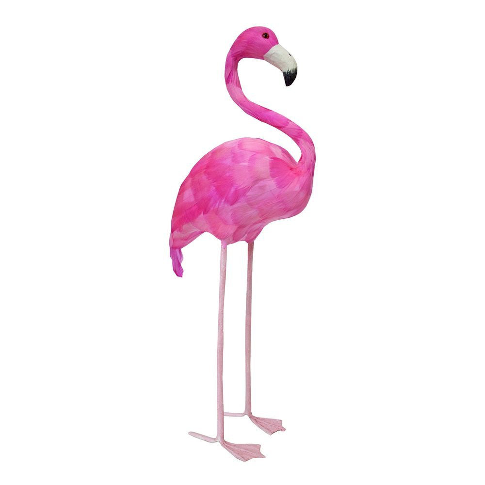 Feathered Flamingo Decoration