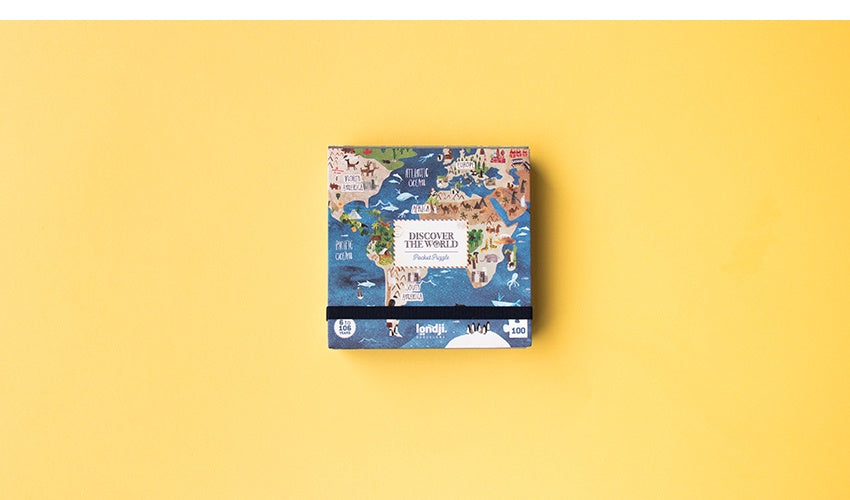 Discover the World Pocket Puzzle
