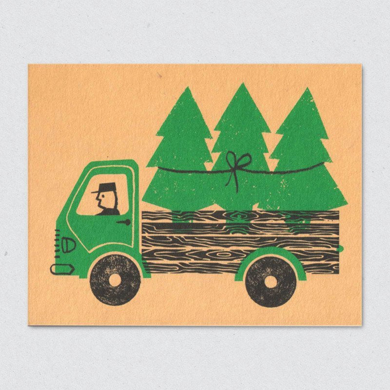 Tree Truck Card