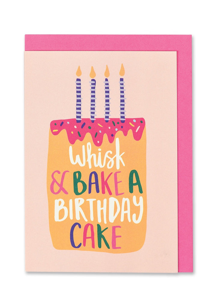 Whisk & Bake A Birthday Cake Card