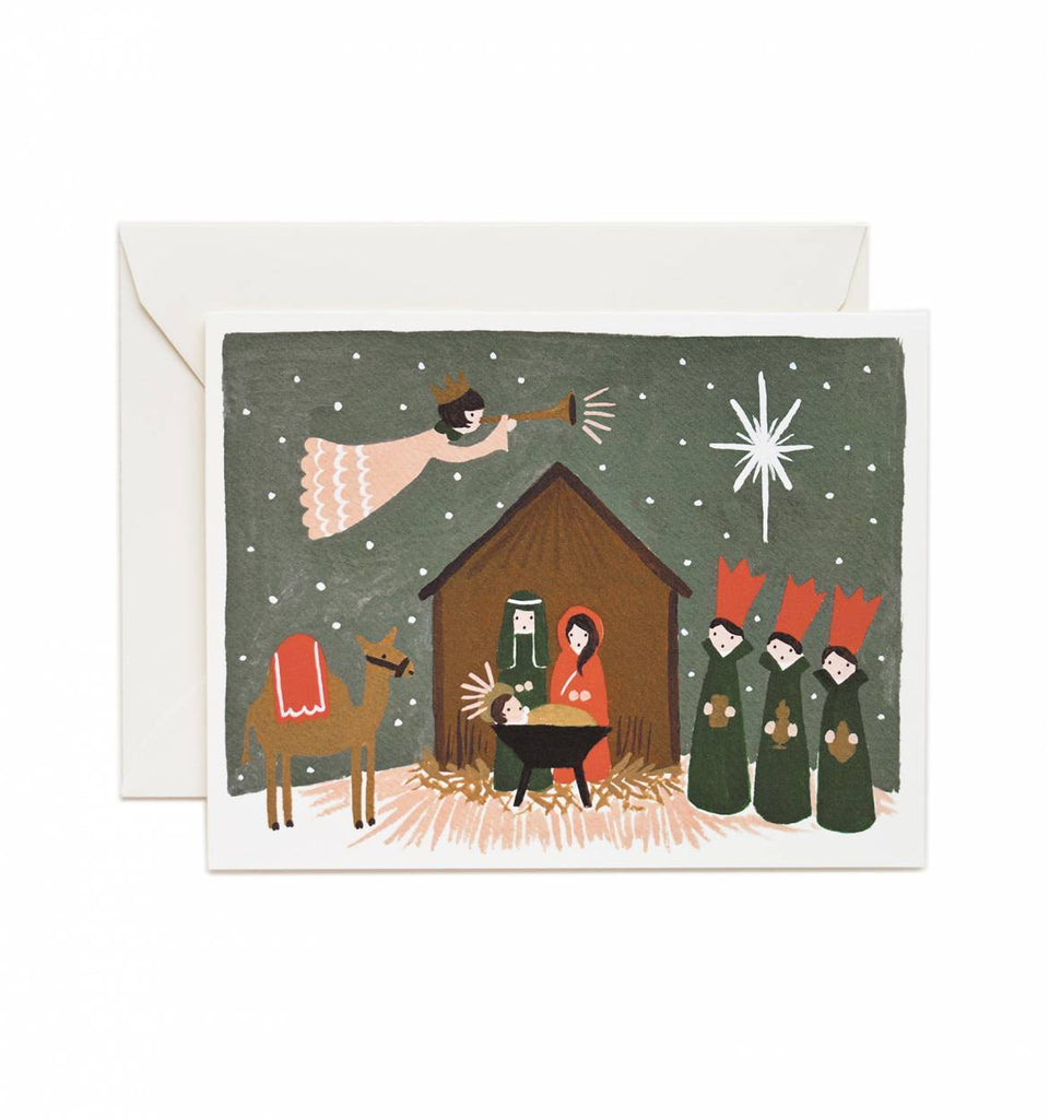 Nativity Christmas Card