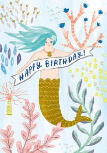 Happy Birthday Pretty Mermaid