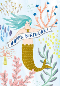 Happy Birthday Pretty Mermaid