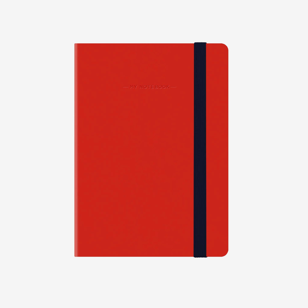 Small Lined Red Notebook