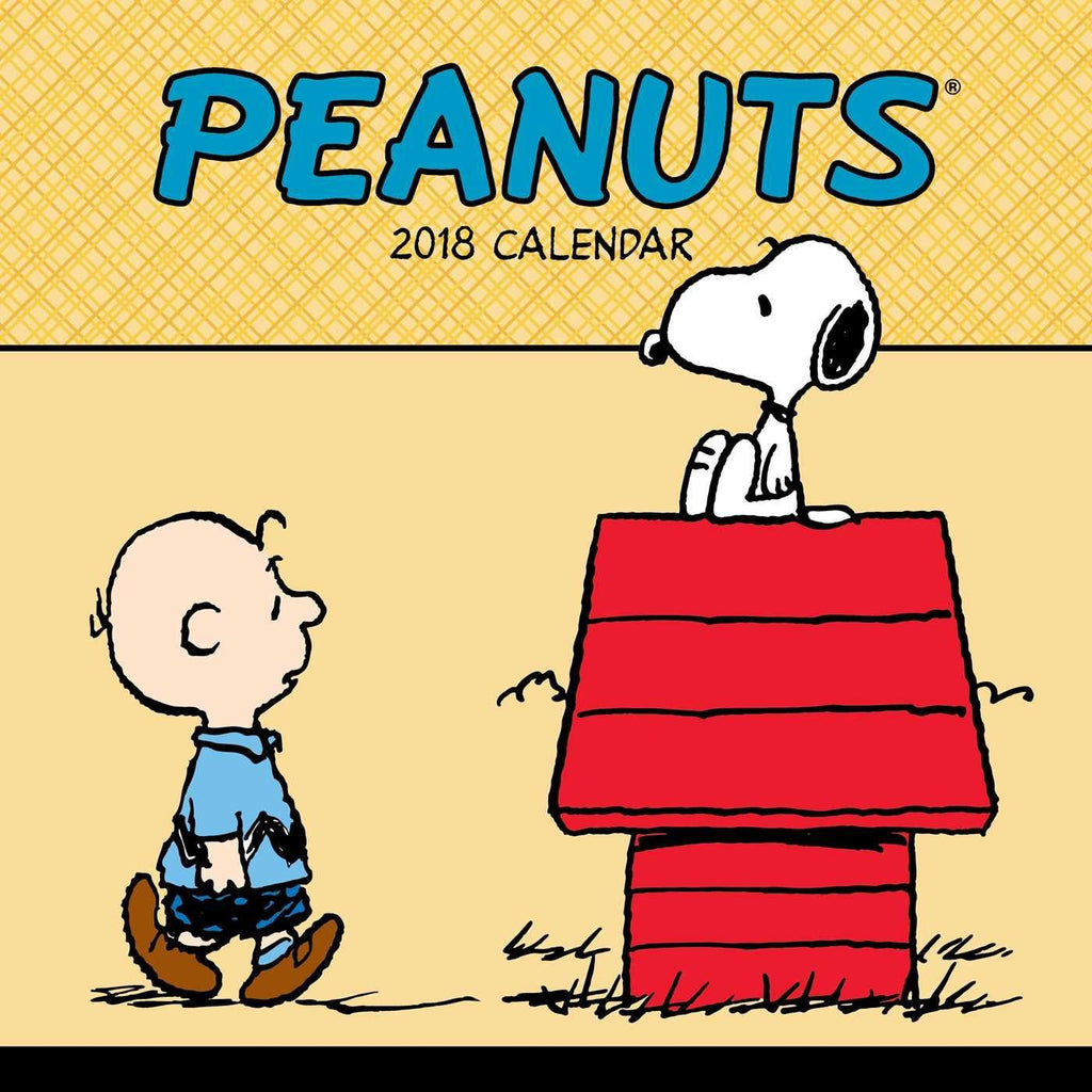2018 Peanuts Wall Calendar