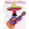Mexican Guitarist Birthday Card
