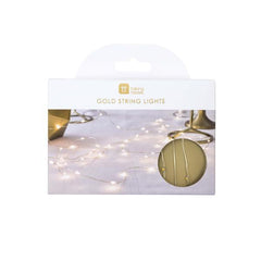 Gold Wire Led String Lights