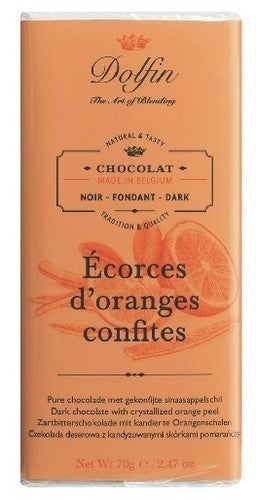Dolfin Dark Chocolate With Orange Peel