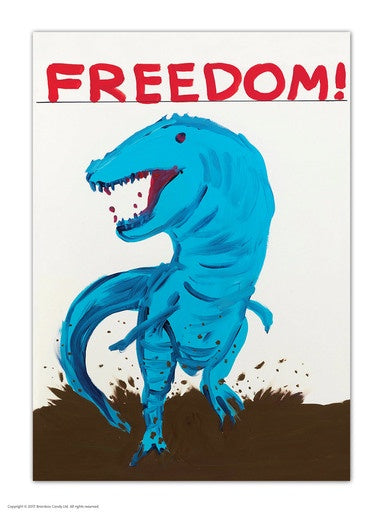Freedom! Postcard