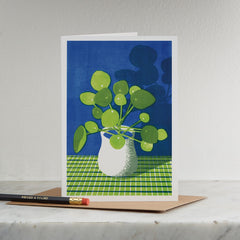 Pilea Plant Card
