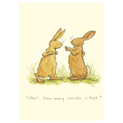 Wow! How Many Carrots is That? Card
